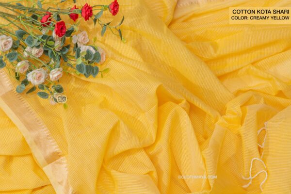 Handloom Soft cotton Kota Shari - Image 3